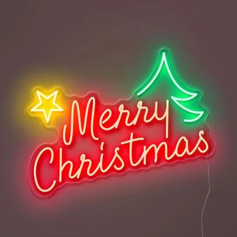 5 Style Merry Christmas - LED Neon Sign