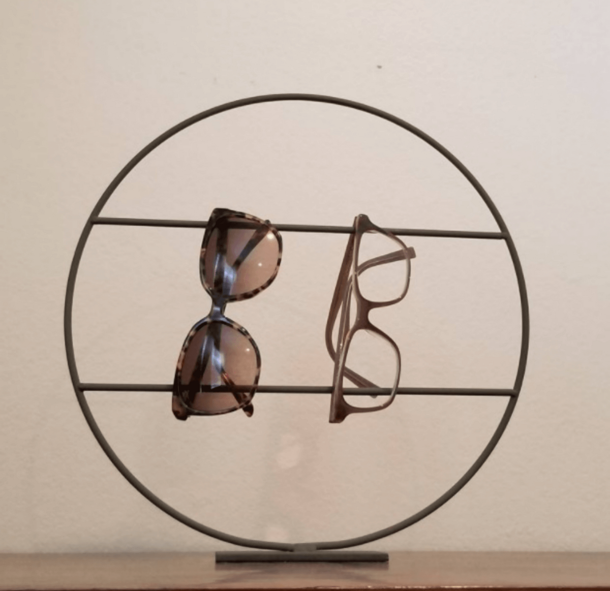 Double Bar Earring Stand, Earring Display. Earring Holder, Sunglasses Holder, Sunglasses Display
