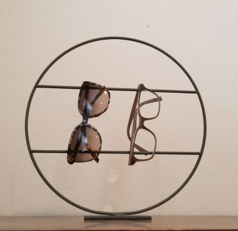 Double Bar Earring Stand, Earring Display. Earring Holder, Sunglasses Holder, Sunglasses Display