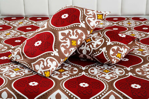 Fitted-Bed-Sheet-Brown-Crowns-Apricot-4789