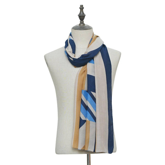 Lawn Abstact B-9 Scarf