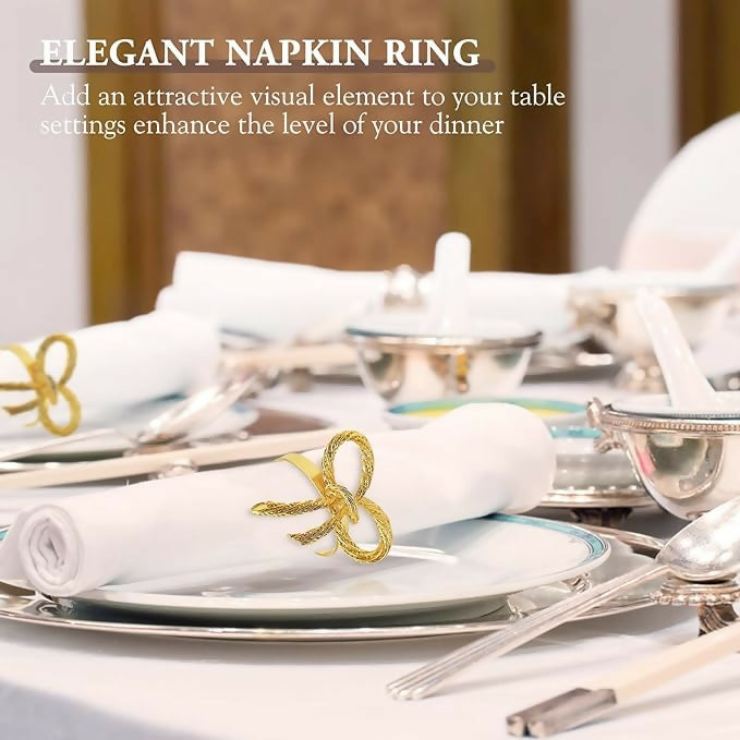 Napkin-Holder-Rings-Metal-Bow-Gold-Apricot-3158