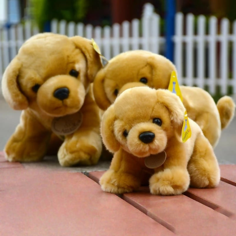 Golden Retriever Doll Cute Fat Dog Plush Toy