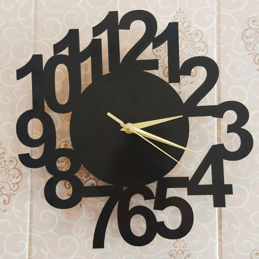 Custom Designed Wall Clock Unique Wall Decor - ValueBox