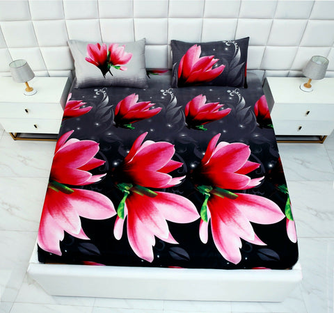 Fitted-Bed-Sheet-Pink-Lotus-Apricot-9582