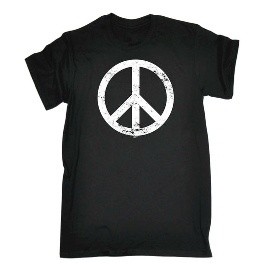 Khanani's Funny Novelty T-Shirt Mens tee TShirt - Peace Sign - ValueBox