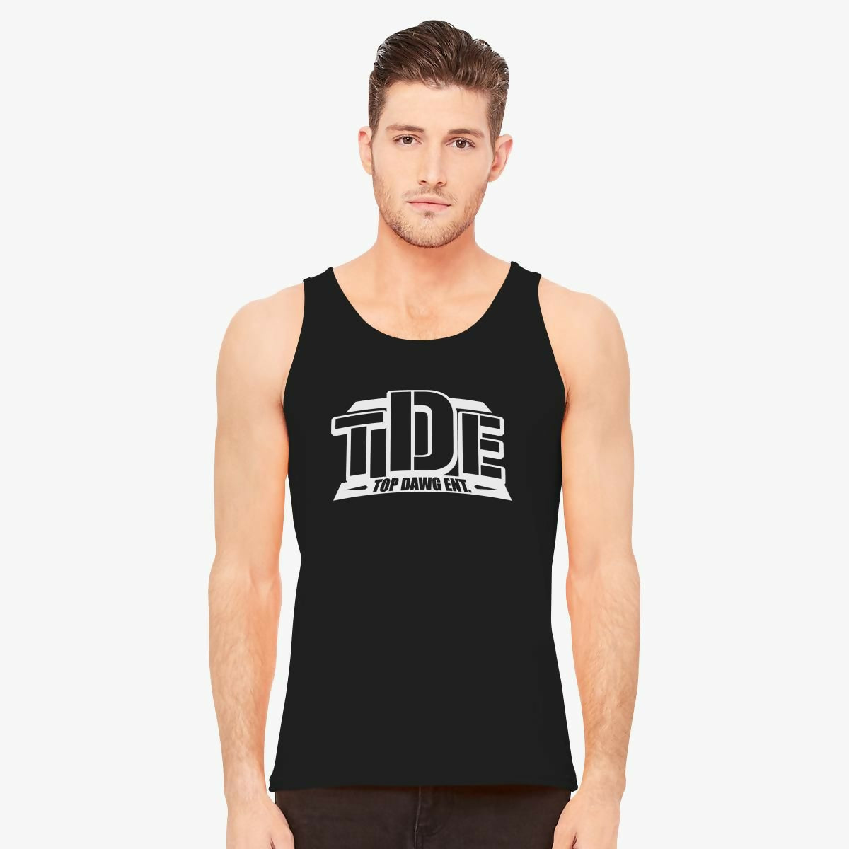 KHANANIS Top Dawg printed gym workot sando for men - ValueBox