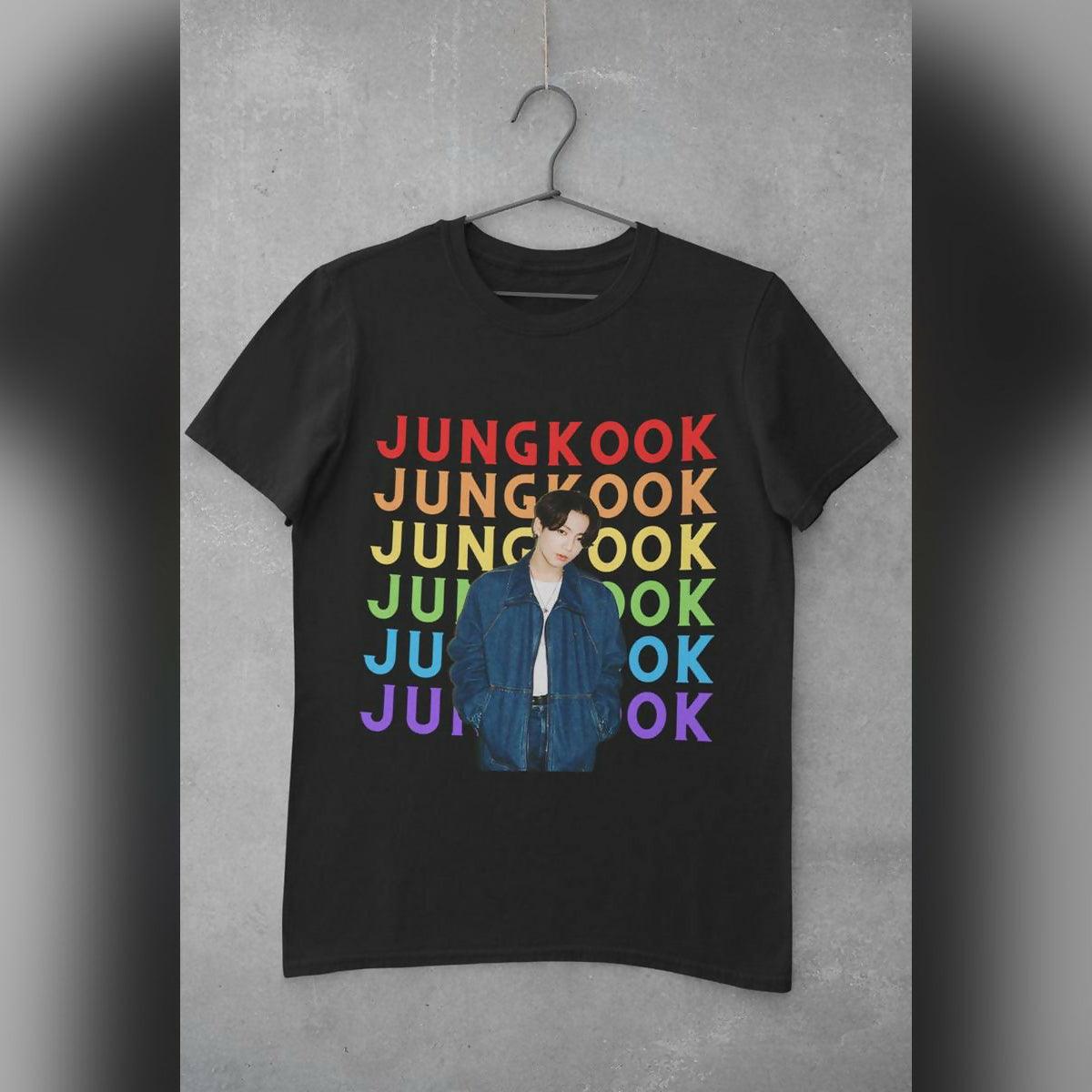 Khanani's BTS Jungkook T-shirt for men - ValueBox