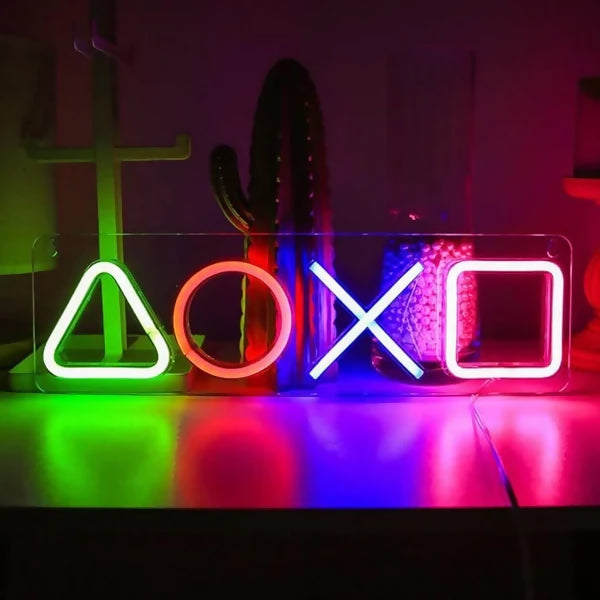 Game_Console_Neon_Light