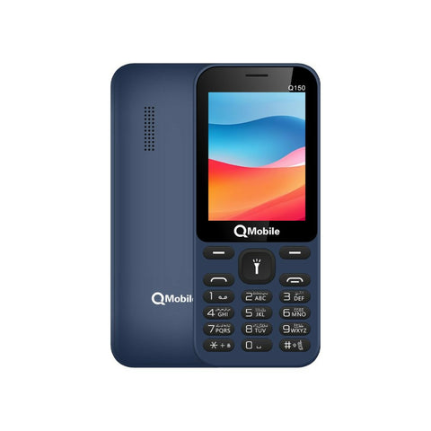 Qmobile Q150s - 2.4 انچ - وائرلیس FM - PTA منظور شدہ - آفیشل برانڈ وارنٹی