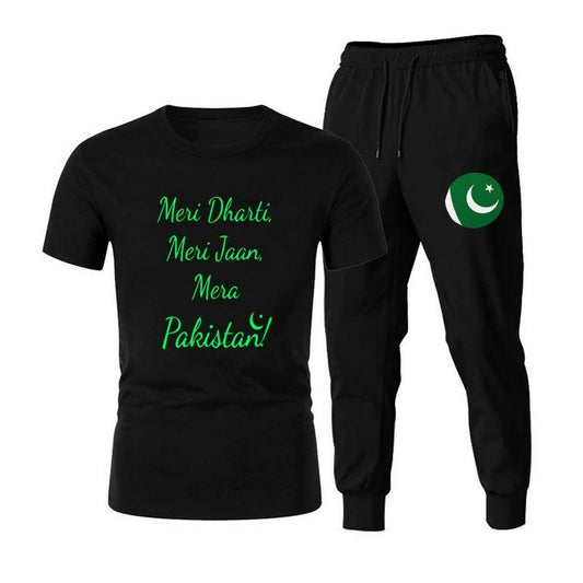 Khanani's Independence day tshirts trouser set for men and women Vol 9 - ValueBox