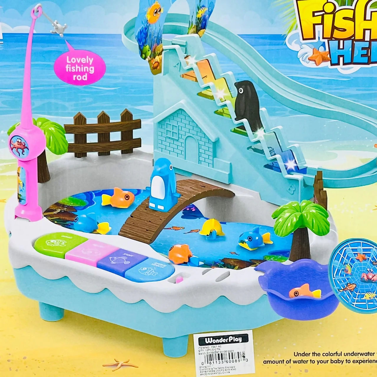 Fishing Hero 2 in 1: Activity Toy with Light & Music