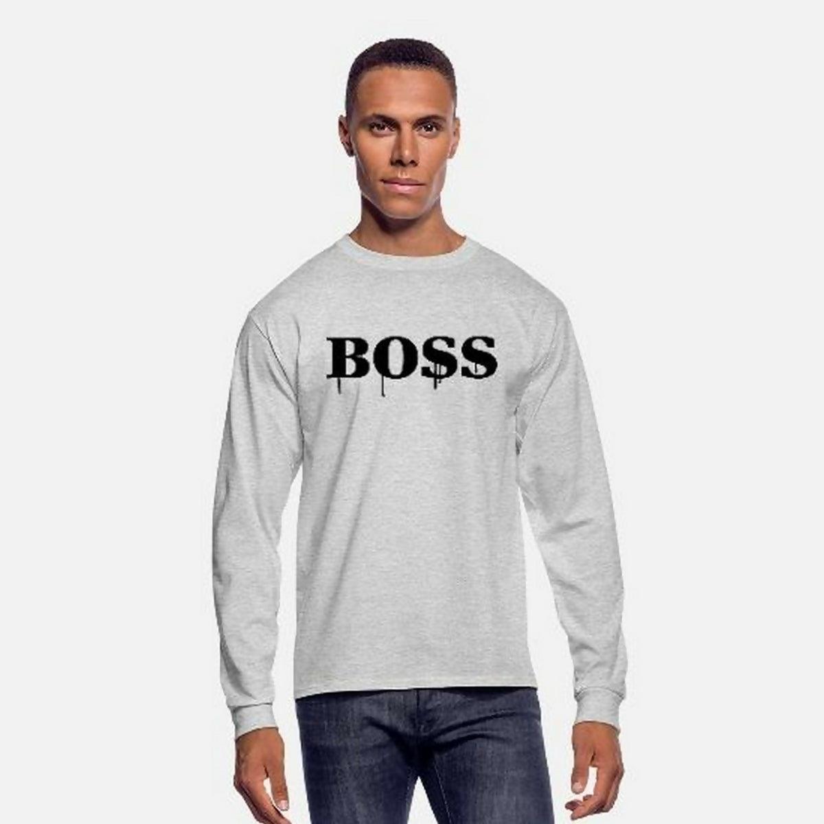 boss full sleeve t shirt - ValueBox