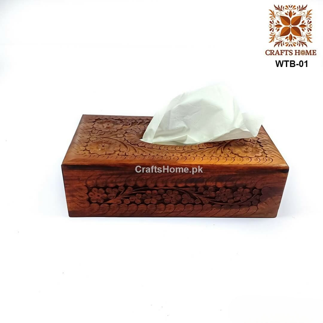 Carving Tissue Box