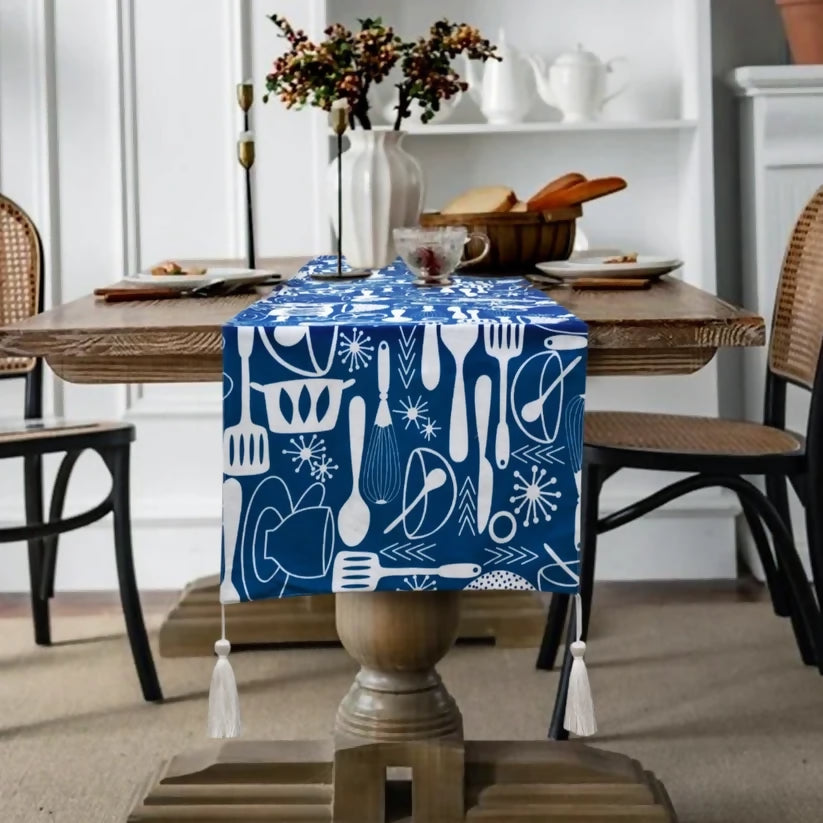 6-8-Seater-Dining-Table-Runner-Blue-Kitchen-Tools-Apricot-4337