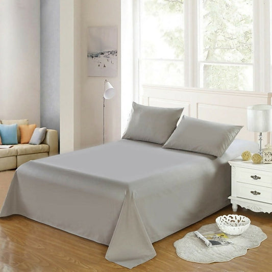 3-PCs-Double-Bed-Sheet-Dyed-Grey-Apricot-8678