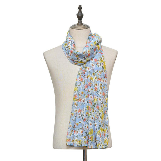 Lawn Floral-A19 Scarf - ValueBox