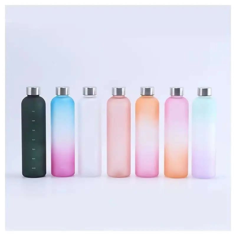 Colorful-Gradient-Steel-Cover-with-Time-Scale-Water-bottle-5469Aqua-Over-Lilac-Apricot-853