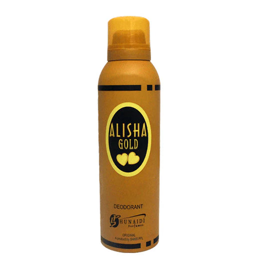 Alisha Gold Body Spray Deodorant For Men 200 Ml