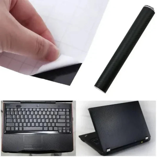 17" 3D Carbon Fibre Skin Decal Wrap Sticker For Laptop and Car