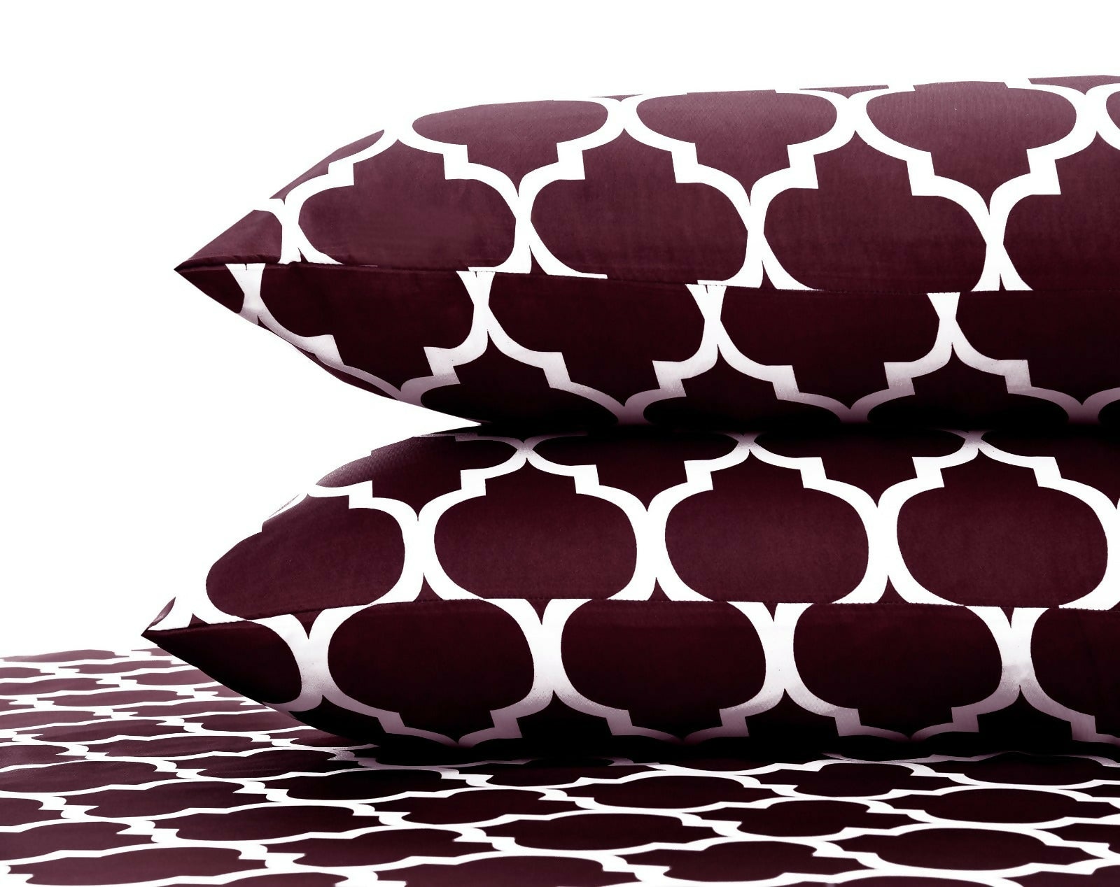 Fitted-Bed-Sheet-Plum-Geometric-Apricot-4014