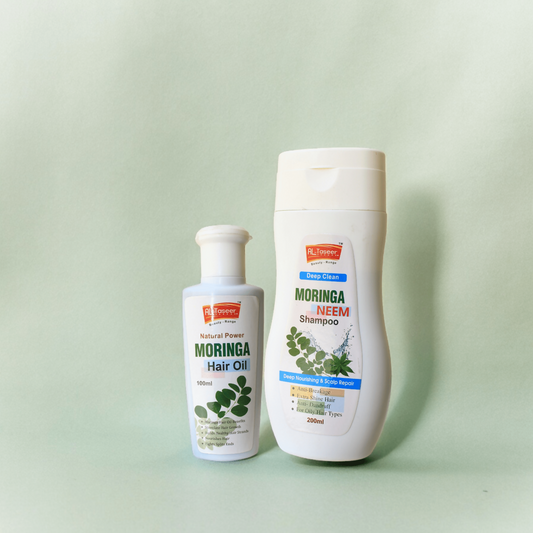 Moringa oil & Shampoo: Special Pack of 2 - ValueBox