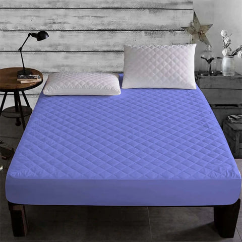 Quilted-Waterproof-Mattress-Protector-Aqua-Blue-Apricot-8208