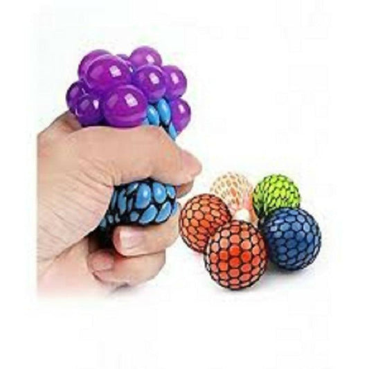 Magic Colour Changeable Grape Mesh Squish Ball - ValueBox