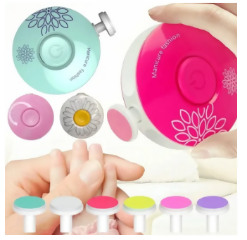 1Pcs Electric Baby Nail Trimmer Kid Nail Polisher Tool Infant Manicure Scissors Baby Hygiene Kit Baby Nail Clipper Cutter For Newborn - ValueBox
