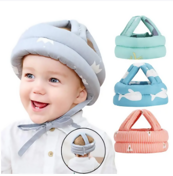 Baby Safety Helmet Head Protection Headgear Toddler Anti-fall Pad Children Learn To Walk Crash Cap - ValueBox