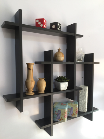 Wall Shelf Shelves for Living Room Wooden Wall Hanging Floating Design