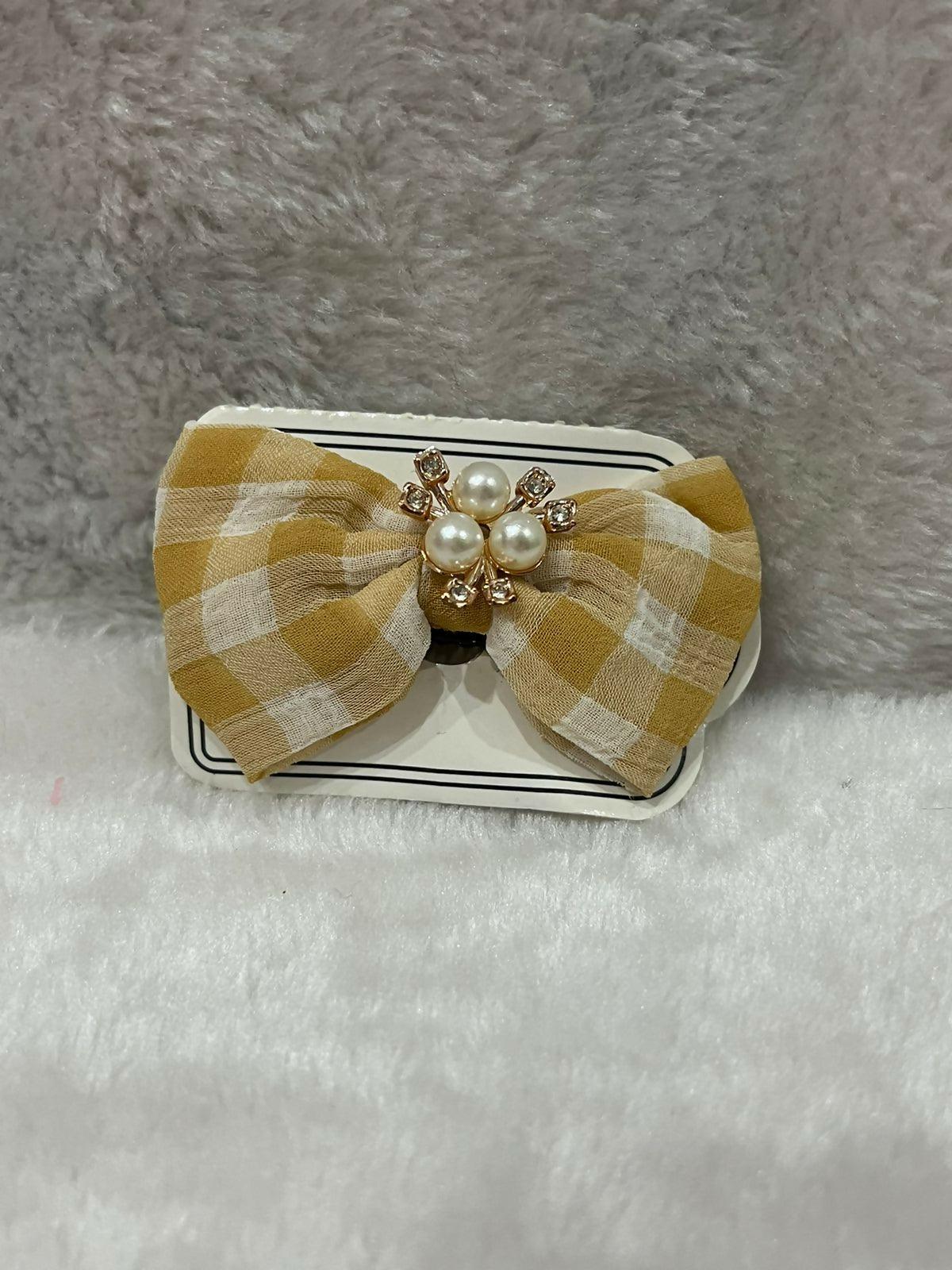 Fancy Bow Style Hair Pin for Girls - ValueBox