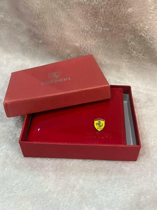 Ferrari Men’s Super Soft Shine Wallet - ValueBox