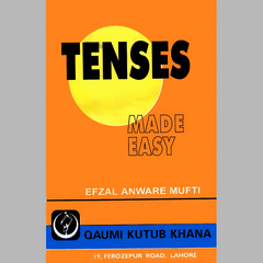Tenses Made Easy By Efzal Anware Mufti | Qaumi Kutub Khana | A Best Book For English Learning,afzal anwar mufti,afzal anwar mufti books,afzal anwar mufti book,efzal anware mufti,Tenses book,english tenses books,Tenses made easy book - ValueBox
