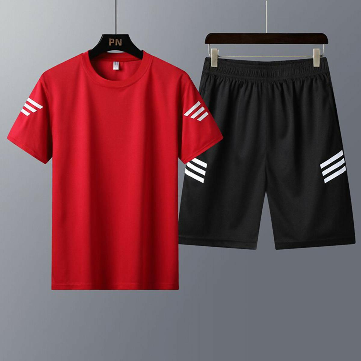 badgeKhanani's Summer shorts tshirt set for men - ValueBox