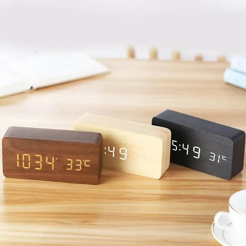 Wood-Style-Digital-LED-Clock-SA2405-228-Brown-Apricot-2836