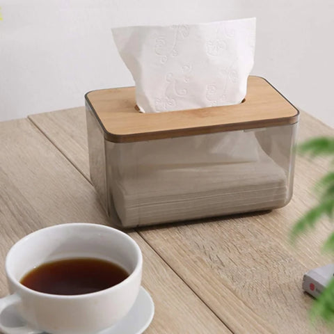 Bamboo-Lid-Tissue-Paper-Box-5303-Large-Transparent-Apricot-8460