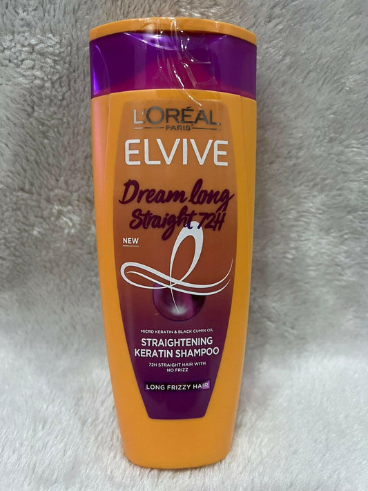 L’Oréal Paris Elvive Dream Long Straight 72H Straighting Keratin Shampoo 175ml