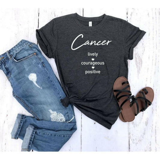 Cancer astrological sign T shirt, birthday gift - ValueBox