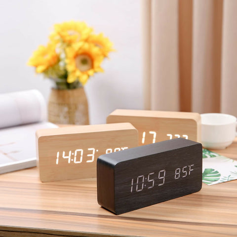 Wood-Style-Digital-LED-Clock-SA2405-228-Grey-Apricot-5324