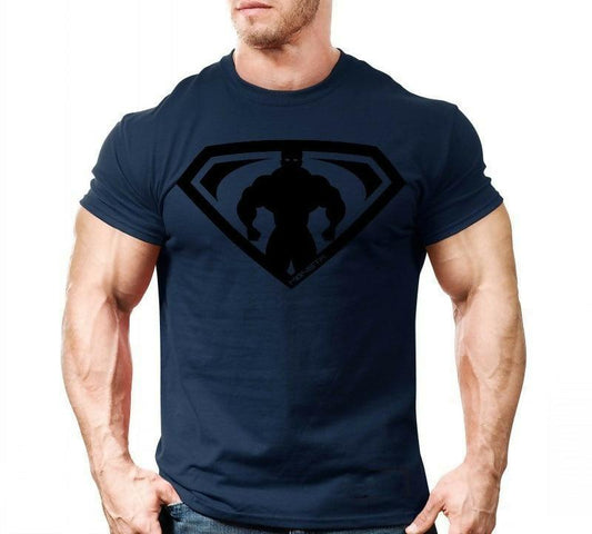 Khanani's Monsta cotton printed crewneck gym tshirts for men - ValueBox