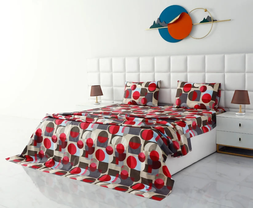 3-PCs-Double-Bed-Sheet-DB201-Apricot-9880