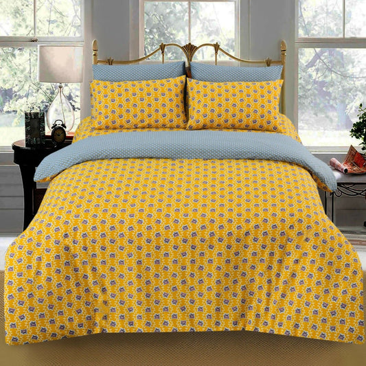 6-PCs-Duvet-Cover-Set-Blooming-Flowers-Apricot-5577