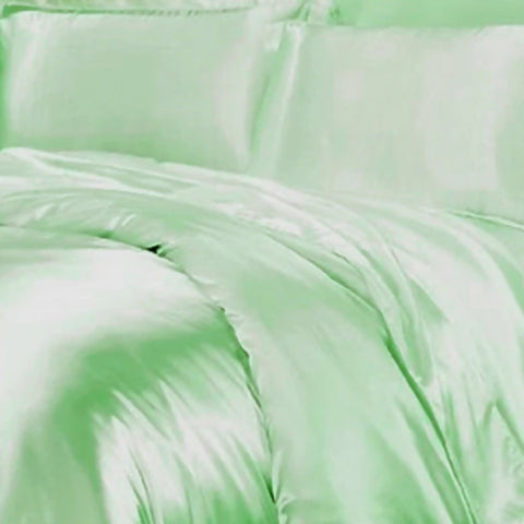 Green Paradise 4 PCS Silk Duvet Cover Set SDC1