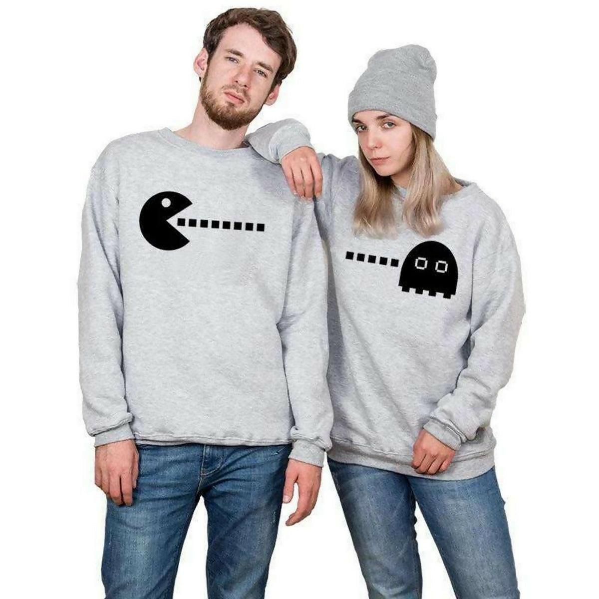 KHANANIS Matching Couple printed shirts-pack of 2 - ValueBox