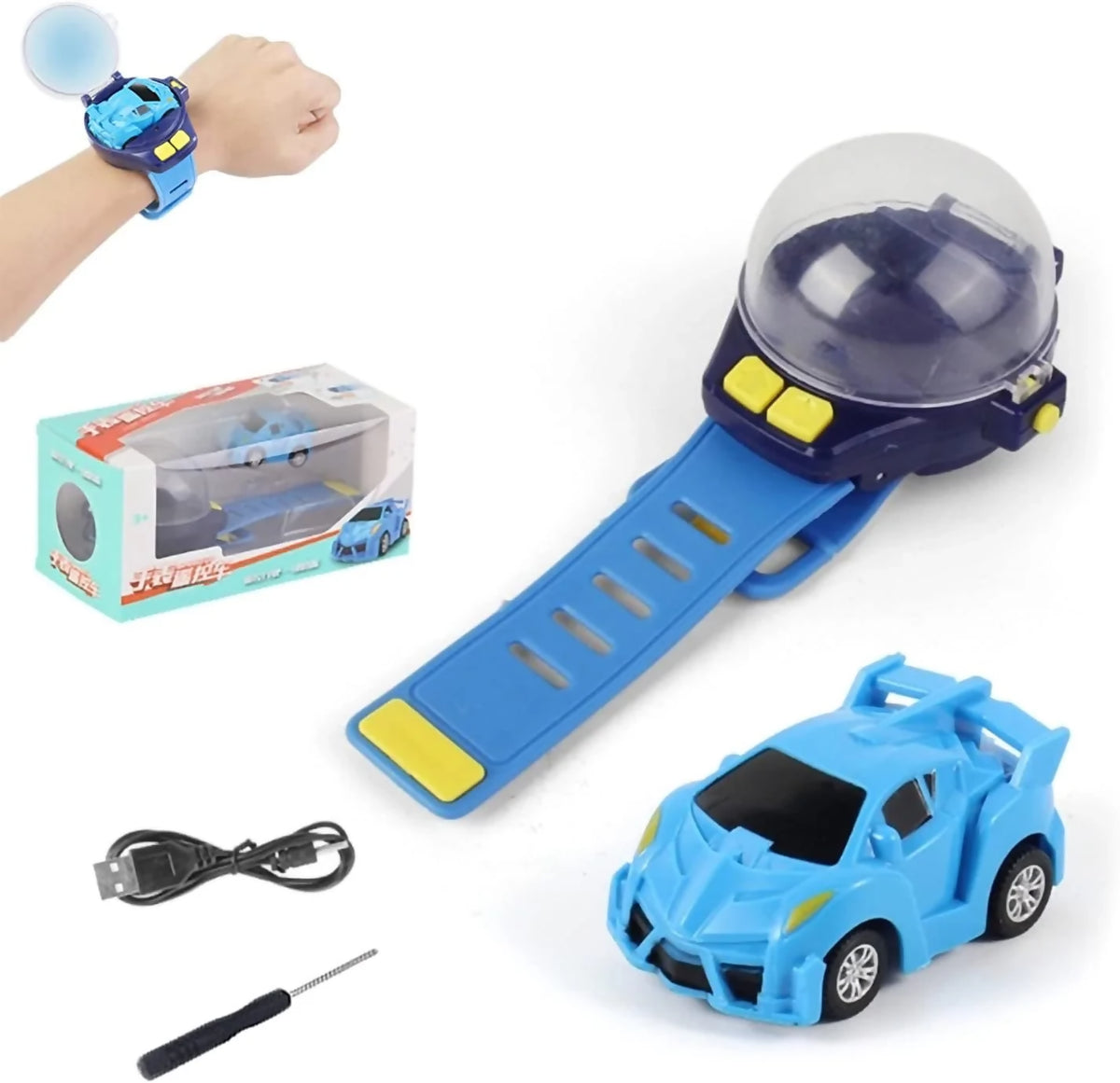 Remote Control Watch Mini Car