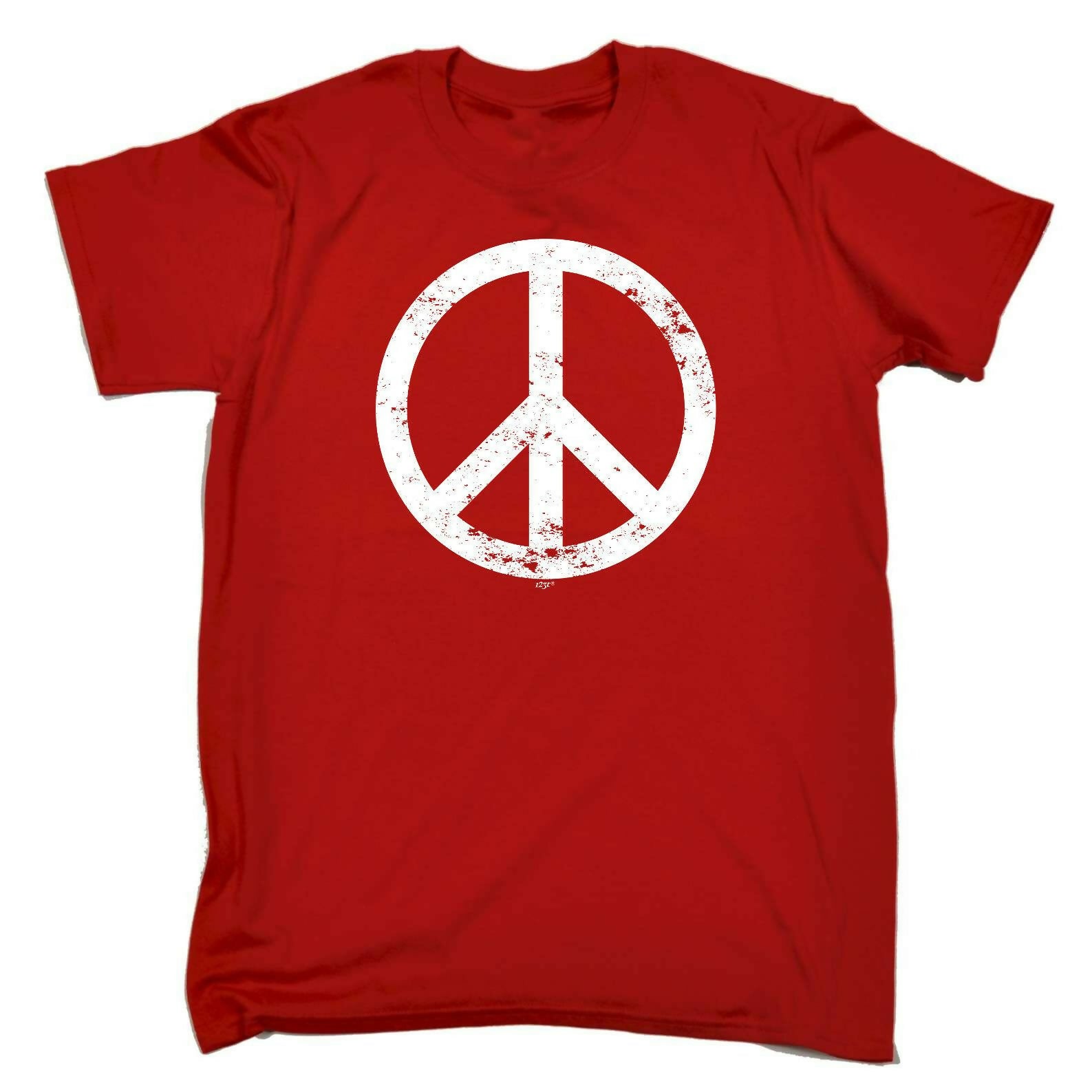 Khanani's Funny Novelty T-Shirt Mens tee TShirt - Peace Sign - ValueBox