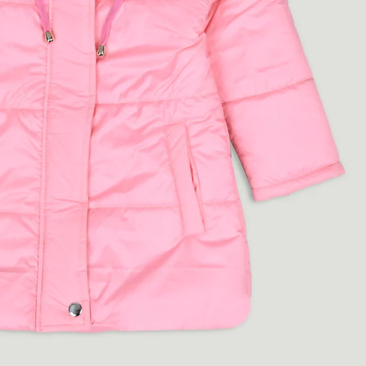 Pink Puffer Girls' Jacket