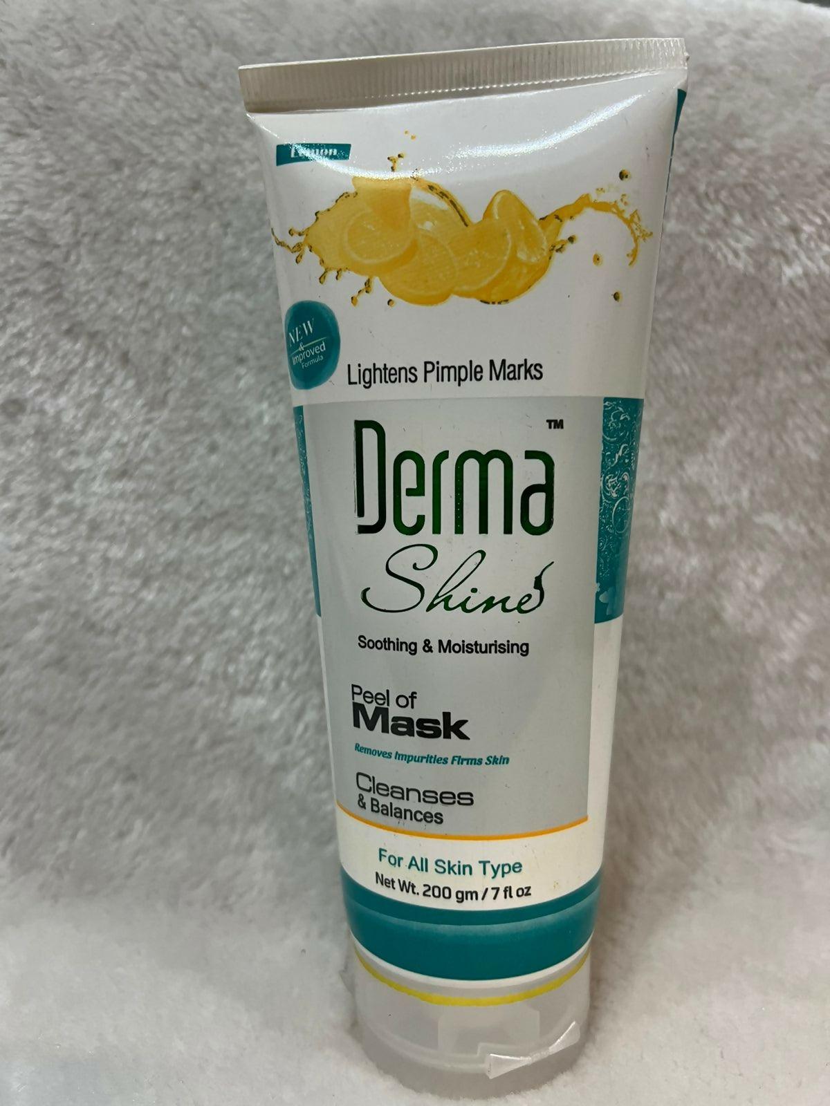 Derma Shine Peel of Mask Lemon 200gm - ValueBox