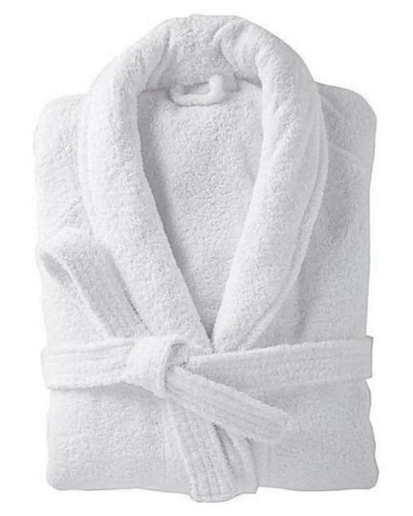 Cotton-Bathrobe-White-Apricot-1038